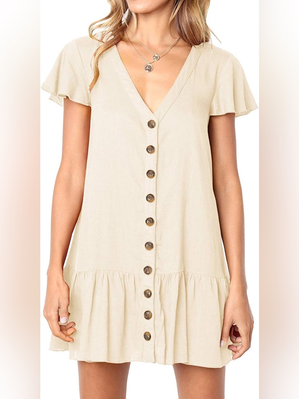 DAVI & DANI | linen blend midi